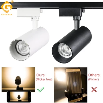 Led Track Light 30W Track Lighting For Clothing Shop Window Exhibition Home Spots Rail Lights 2 Wire Ceiling Fixture Spotlights 
Led Track Light 30W Track Lighting For Clothing Shop Window Exhibition Home Spots Rail Lights 2 Wire Ceiling Fixture Spotlights