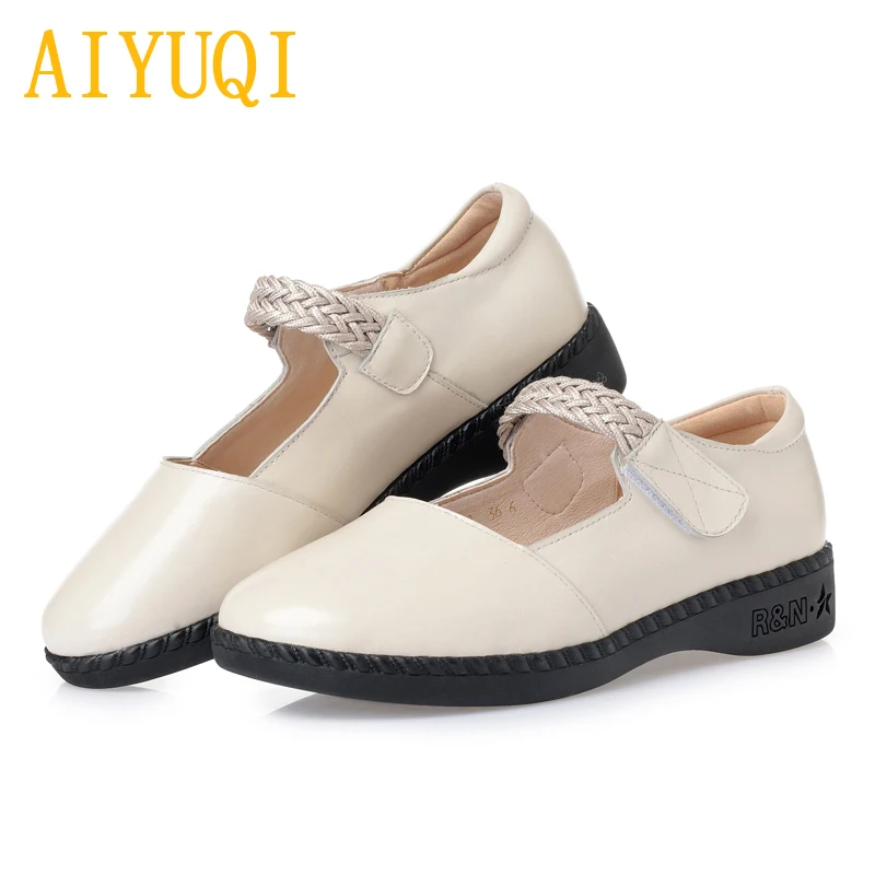 AIYUQI women flat shoes 2020 spring new genuine leather women shoes, comfortable large size 41 42 43 mother shoes women
AIYUQI women flat shoes 2020 spring new genuine leather women shoes, comfortable large size 41 42 43 mother shoes women