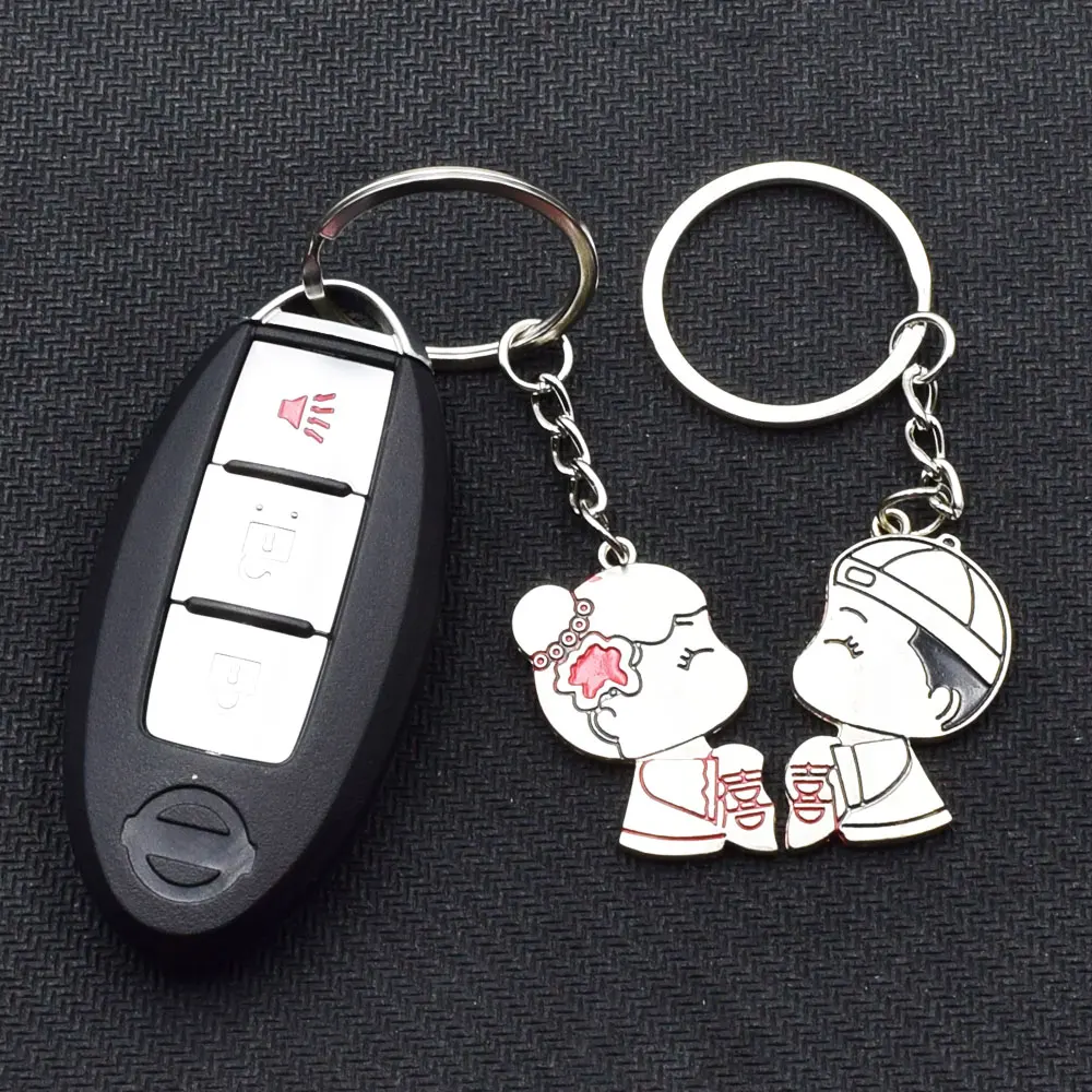 ATOBABI Galvanized Alloy Lover Cartoon Style Car Key Chains Weeding Couple Car key Rings Wedding Company Trinket Gift Souvenir
ATOBABI Galvanized Alloy Lover Cartoon Style Car Key Chains Weeding Couple Car key Rings Wedding Company Trinket Gift Souvenir