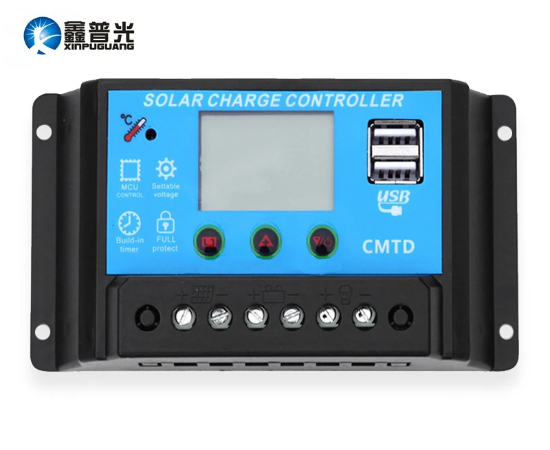 Xinpuguang 1x20A 12V/24V PMW+Dual USB Output Solar Controller Panel Module Cell System DIY Solar Kits Boat Yacht RV Motor Marine
Xinpuguang 1x20A 12V/24V PMW+Dual USB Output Solar Controller Panel Module Cell System DIY Solar Kits Boat Yacht RV Motor Marine