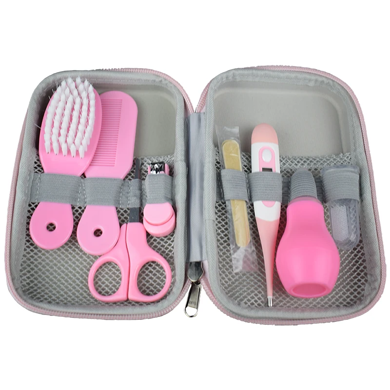 Portable Baby Grooming Care Manicure Set Healthcare kit nail hair daily nurse tool product Nail Clippers Comb Brush Thermometer
Portable Baby Grooming Care Manicure Set Healthcare kit nail hair daily nurse tool product Nail Clippers Comb Brush Thermometer