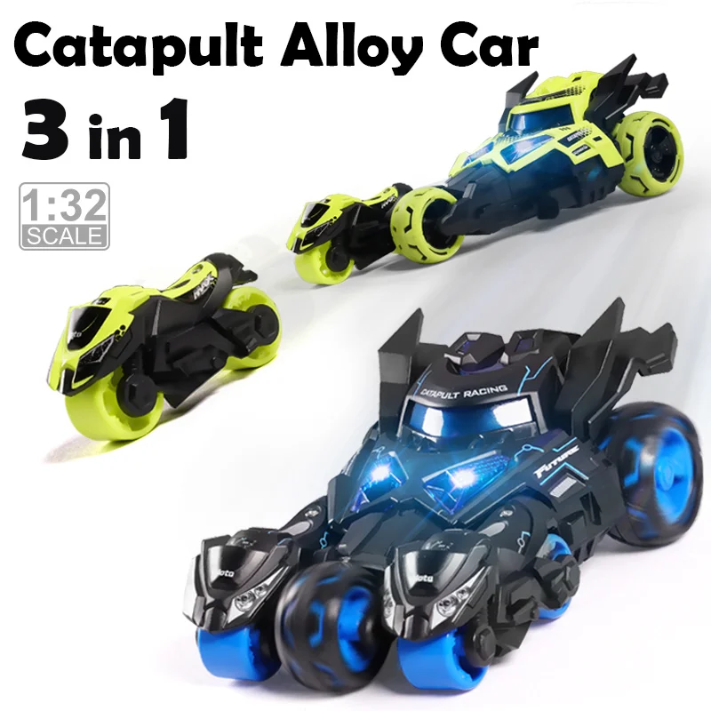 1:32 Batmobile Diecast Electric Transformation Alloy Pull Back Car Models Toy 3 IN 1 racing motorcycly Catapult vehicle Kid Toys
1:32 Batmobile Diecast Electric Transformation Alloy Pull Back Car Models Toy 3 IN 1 racing motorcycly Catapult vehicle Kid Toys