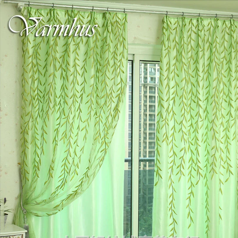 Varmhus Europe Tulle Home Cafe Spring Summer Green Window Curtain Door Sheer Valances For Home Decorations
Varmhus Europe Tulle Home Cafe Spring Summer Green Window Curtain Door Sheer Valances For Home Decorations