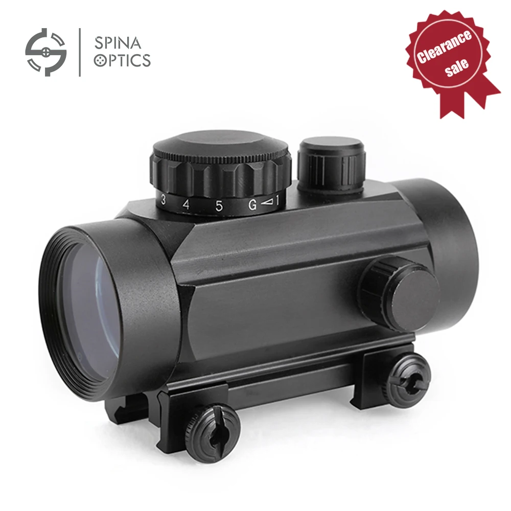 SPINA OPTICS 1X35 20mm Rail Red and Green Dot Scope Sight With Weaver Mount Shock Proof MAX for Hunting W 1X35
SPINA OPTICS 1X35 20mm Rail Red and Green Dot Scope Sight With Weaver Mount Shock Proof MAX for Hunting W 1X35
