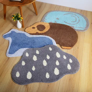 50x80cm lovely animal horse/sheep/elephant/cloud carpet shaggy rug absorbent toilet door mat bedroom bathroom rug anti slip 
50x80cm lovely animal horse/sheep/elephant/cloud carpet shaggy rug absorbent toilet door mat bedroom bathroom rug anti slip