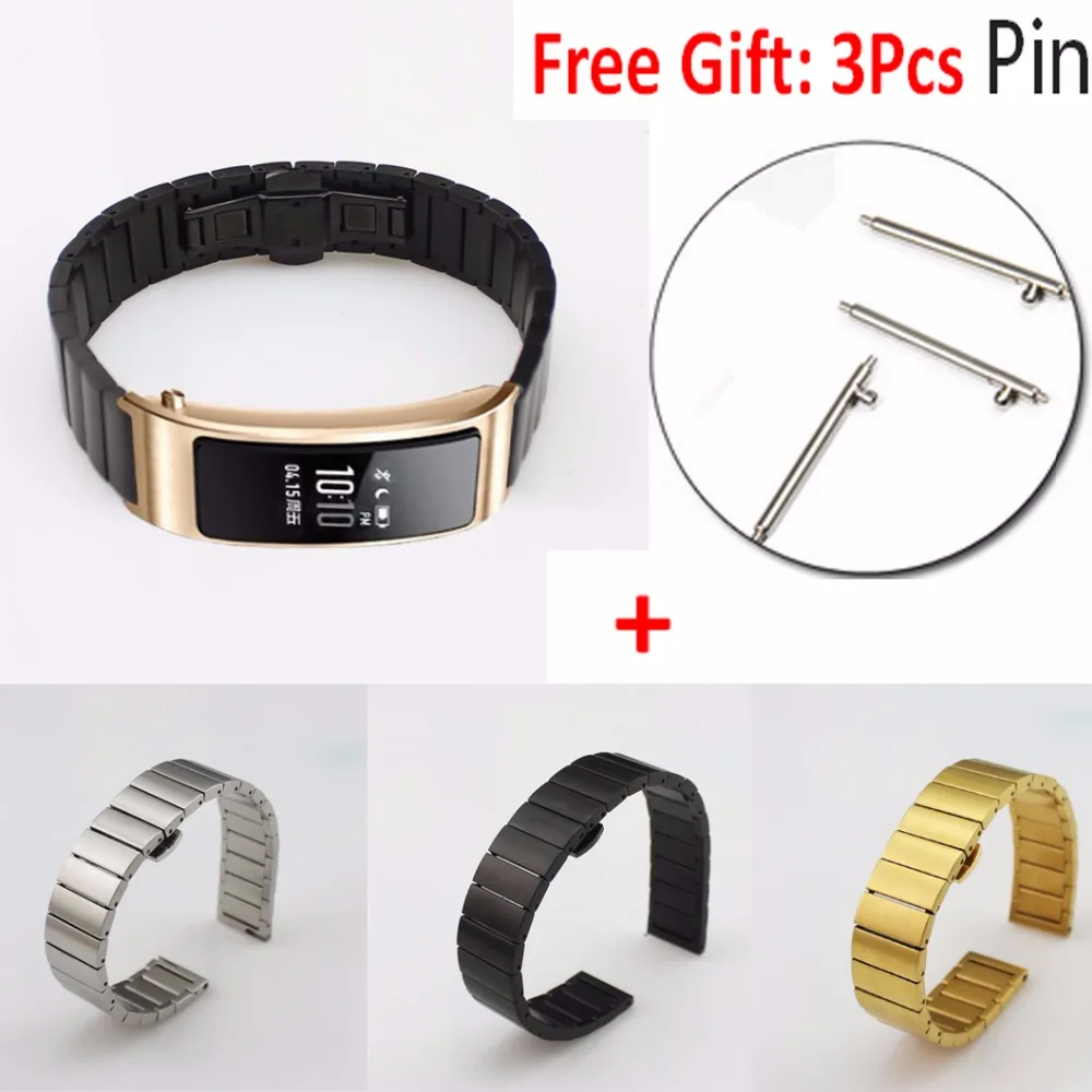 Hot! COMLYO Luxury&elegant Stainless Steel Watch Band for HUAWEI Talkband B3 Watch Strap for HUAWEI B3 Bracelet Strap In Stock
Hot! COMLYO Luxury&elegant Stainless Steel Watch Band for HUAWEI Talkband B3 Watch Strap for HUAWEI B3 Bracelet Strap In Stock