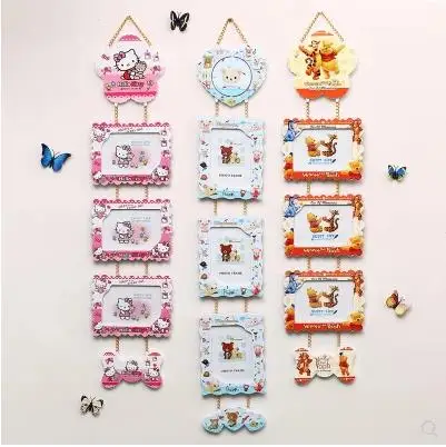 7 inch Siamese combination children's room decorative photo frame baby frame creative cartoon wall hanging linked-143
7 inch Siamese combination children's room decorative photo frame baby frame creative cartoon wall hanging linked-143