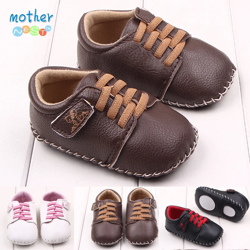 Toddler Baby Boys Girls Leather Shoes Moccasins Soft Sole Lace Up Prewalker Anti-Slip Dress Shoes 2018 New Walking Sneakers
Toddler Baby Boys Girls Leather Shoes Moccasins Soft Sole Lace Up Prewalker Anti-Slip Dress Shoes 2018 New Walking Sneakers