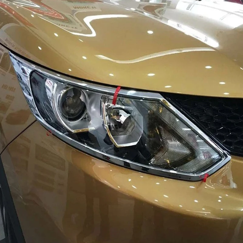 For Nissan Qashqai J11 2016 Car Accessories ABS Chrome Front Head Light Lamp Frame Decoration Cover Trim Car Styling 2Pcs
For Nissan Qashqai J11 2016 Car Accessories ABS Chrome Front Head Light Lamp Frame Decoration Cover Trim Car Styling 2Pcs