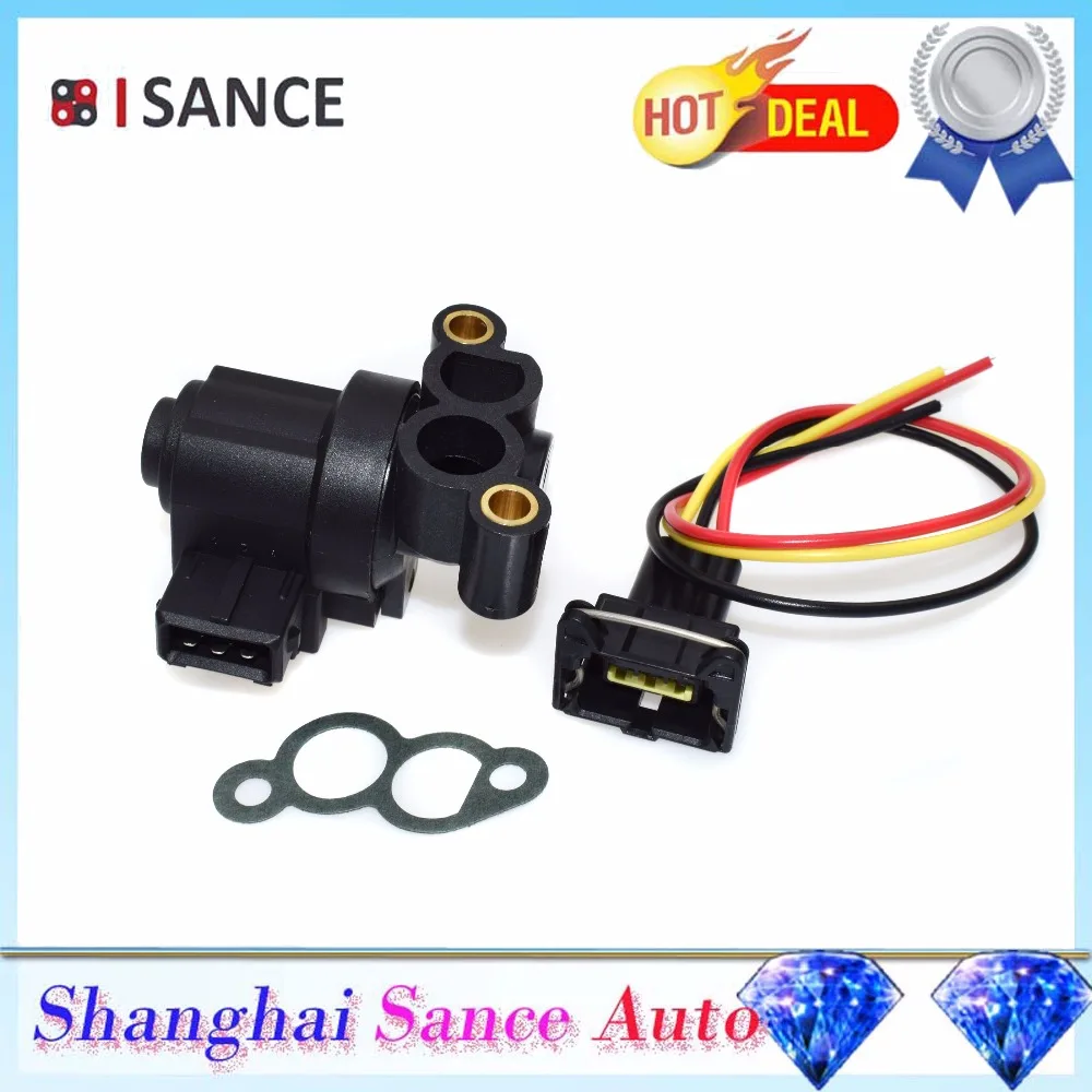 ISANCE Idle Air Control Valve with Connector Plug 35150-33010 For Hyundai Santa Fe Tucson Tiburon Sonata Kia Sportage Optima
ISANCE Idle Air Control Valve with Connector Plug 35150-33010 For Hyundai Santa Fe Tucson Tiburon Sonata Kia Sportage Optima