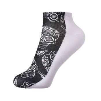 Fashion 3D Skull Print Unisex Short Socks Printed Socks Low Cut Ankle Socks For Women Men Lady
Fashion 3D Skull Print Unisex Short Socks Printed Socks Low Cut Ankle Socks For Women Men Lady