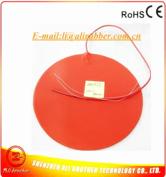 Silicone Rubber Heater For 3D Printer220v 800w Diameter 400*1.5mm adhesive 1side 100k thermistor 1000mm lead wire XD-H-M-206
Silicone Rubber Heater For 3D Printer220v 800w Diameter 400*1.5mm adhesive 1side 100k thermistor 1000mm lead wire XD-H-M-206