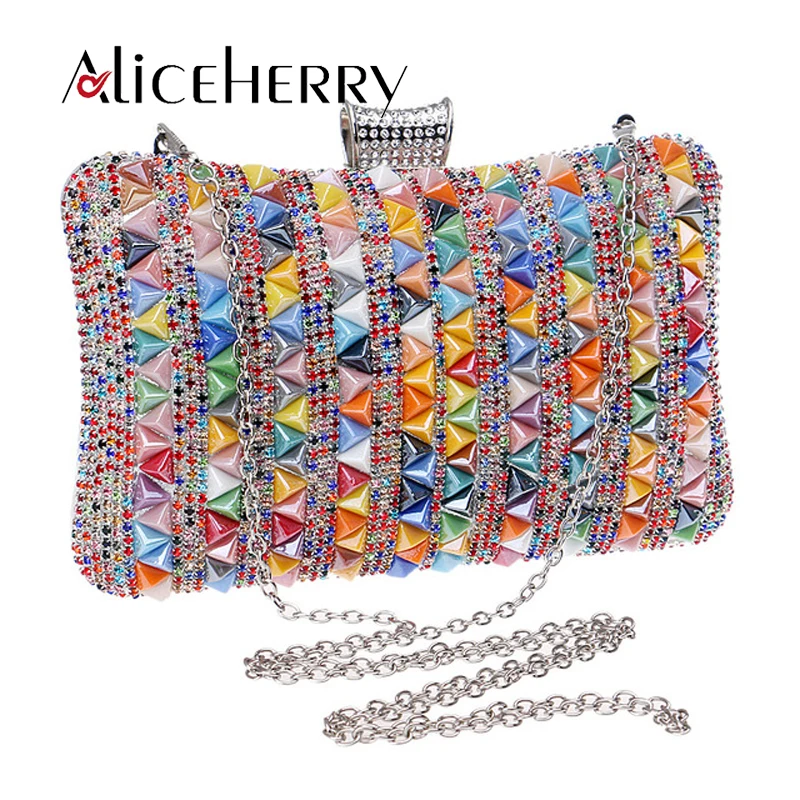 Colour Blue Evening Bags Diamond Crystal Clutches for Women Dance Wedding Party With Silver Chain Strap
Colour Blue Evening Bags Diamond Crystal Clutches for Women Dance Wedding Party With Silver Chain Strap