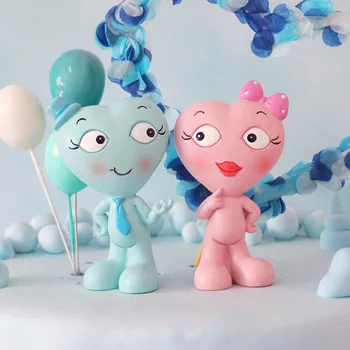 Valentine's Day Cake Decorating Doll Confirmed Eyes Meet People's Decorations Birthday Party Dessert Table Decoration
Valentine's Day Cake Decorating Doll Confirmed Eyes Meet People's Decorations Birthday Party Dessert Table Decoration