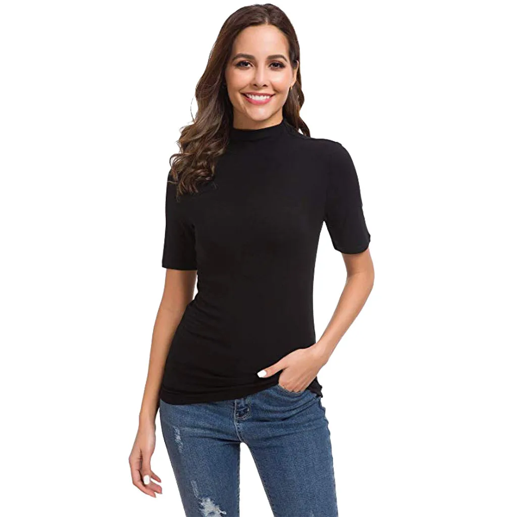 20#Womens Summer Short Sleeve Letter Turtleneck vintage Tops streetwear vintage tops tshirt camisetas femininas de algodao
20#Womens Summer Short Sleeve Letter Turtleneck vintage Tops streetwear vintage tops tshirt camisetas femininas de algodao