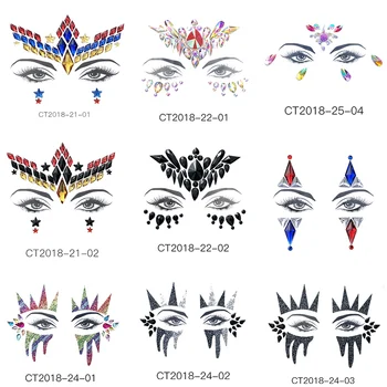 Adhesive Face Gems Rhinestone Temporary Tattoo Jewels Festival Party Body Glitter Stickers Flash Temporary Tattoos Sticker
Adhesive Face Gems Rhinestone Temporary Tattoo Jewels Festival Party Body Glitter Stickers Flash Temporary Tattoos Sticker