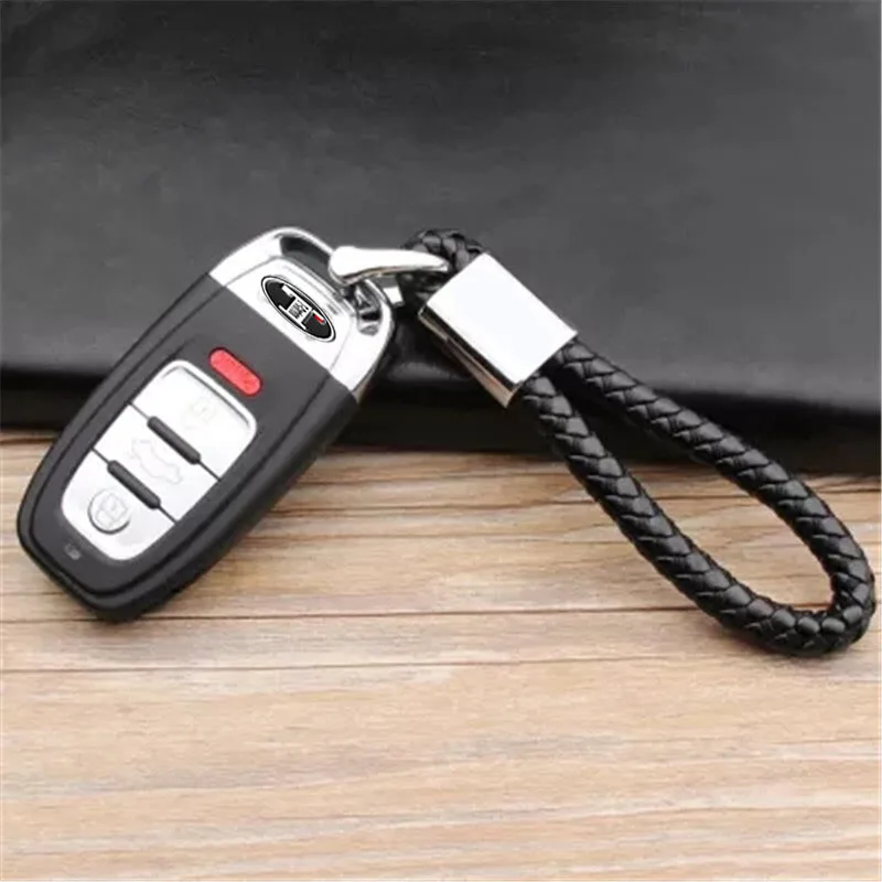 Business Keychain Braided Genuine Leather Zinc Alloy key Chain Car Key Ring For Audi RS R8 S4 S6 Sline A3 A4 A5 A6 A7 Q3 Q5 Q7
Business Keychain Braided Genuine Leather Zinc Alloy key Chain Car Key Ring For Audi RS R8 S4 S6 Sline A3 A4 A5 A6 A7 Q3 Q5 Q7