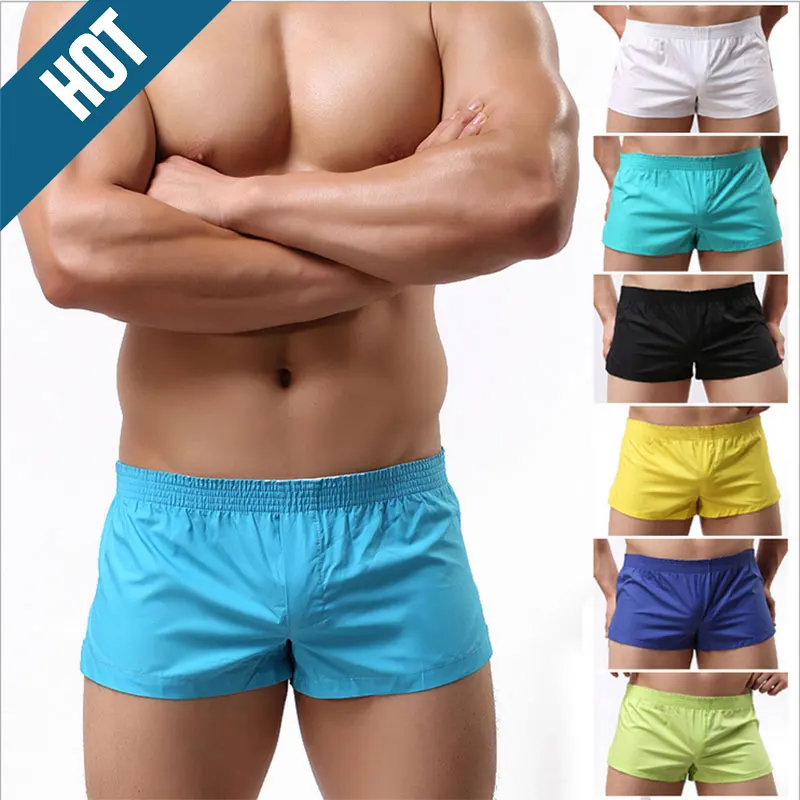 

Men's cotton boxer pants household Men of low-rise week seven color pants at home arrow pants breathable boy fashion shorts