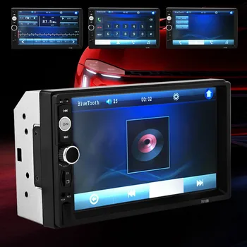 7" 1080P HD Touch Screen Bluetooth Head Unit Car Auto Audio Stereo Radio MP5 Player FM USB SD AUX With Camera
7" 1080P HD Touch Screen Bluetooth Head Unit Car Auto Audio Stereo Radio MP5 Player FM USB SD AUX With Camera