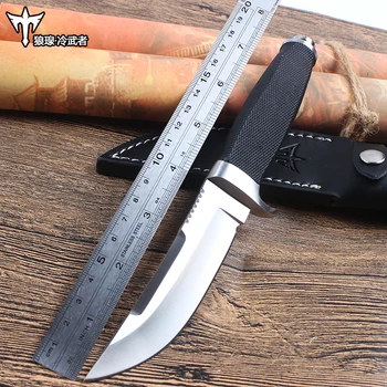 Hunting Tactical Knife Fixed Blade Knife Rescue Tools Glistening 440C Blade Hunting Straight Knife G10 Handle
Hunting Tactical Knife Fixed Blade Knife Rescue Tools Glistening 440C Blade Hunting Straight Knife G10 Handle