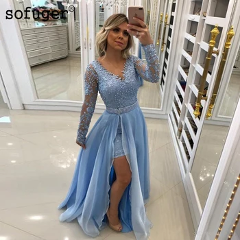 Light Blue Chiffon Train Slit Beading Evening Dress Prom Vestidos De Fiesta Graduate Formal Party Dress Arabic Special Occasion
Light Blue Chiffon Train Slit Beading Evening Dress Prom Vestidos De Fiesta Graduate Formal Party Dress Arabic Special Occasion