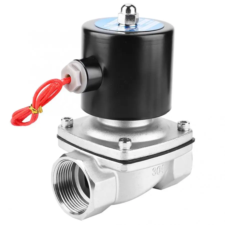 Solenoid Valve 1.5in Stainless Steel Straight-through Type Solenoid Valve For Air Water Oil Gas AC220V
Solenoid Valve 1.5in Stainless Steel Straight-through Type Solenoid Valve For Air Water Oil Gas AC220V