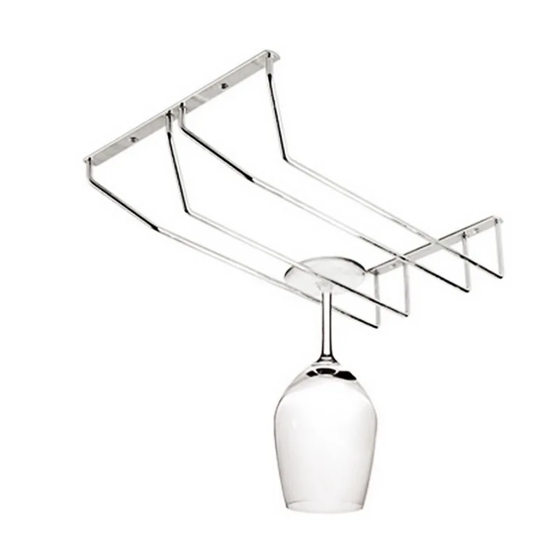 Stainless Steel Wine Glasses Holder Wine Goblet Rack Kitchen Bar Wall Hanging Champagne Wine Rack Glass Cup Holder Storage
Stainless Steel Wine Glasses Holder Wine Goblet Rack Kitchen Bar Wall Hanging Champagne Wine Rack Glass Cup Holder Storage