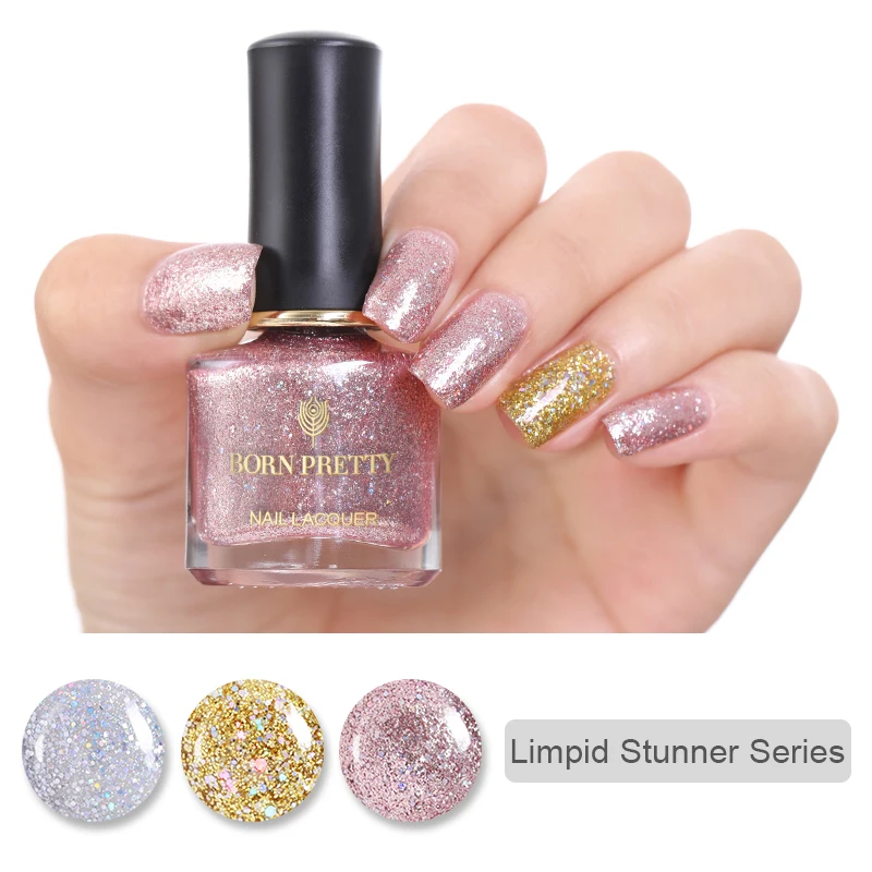 BORN PRETTY Peel Off Nail Polish 6ml Glitter Fast Dry Long Lasting Nail Art Lacquer Manicure Decorations 6ml
BORN PRETTY Peel Off Nail Polish 6ml Glitter Fast Dry Long Lasting Nail Art Lacquer Manicure Decorations 6ml