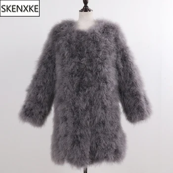 2020 New Long Style Women Natural Ostrich Fur Coats Winter Fashion Lady Real Ostrich Fur Overcoats Knitted Girls Real Fur Jacket
2020 New Long Style Women Natural Ostrich Fur Coats Winter Fashion Lady Real Ostrich Fur Overcoats Knitted Girls Real Fur Jacket