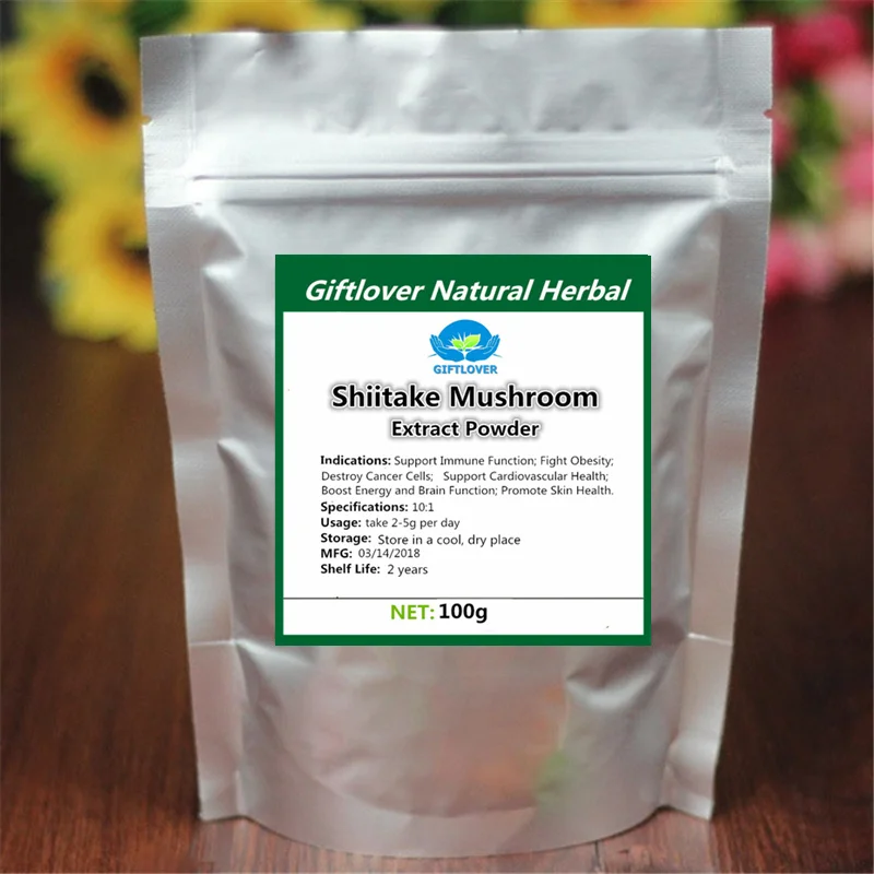 100% Pure Shiitake Mushroom Extract Powder,Lentinus edodes,Destroy Cancer Cells;Support Immune Function;High quality with AHCC
100% Pure Shiitake Mushroom Extract Powder,Lentinus edodes,Destroy Cancer Cells;Support Immune Function;High quality with AHCC