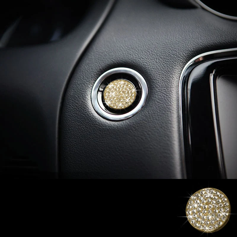 Silver / Gold Diamond Style Ignition Engine Start Button Cover Case Trim Fit For Land Rover Range Rover 13-2018 & RRS 2014-2018
Silver / Gold Diamond Style Ignition Engine Start Button Cover Case Trim Fit For Land Rover Range Rover 13-2018 & RRS 2014-2018