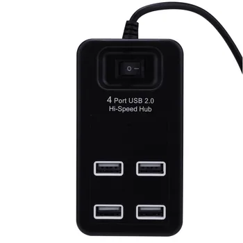 CARPRIE New Multi-Port USB Extension Hub Support 1TB HDD 4 Port USB2.0 Hi-speed Hub 480Mbps With ON/OFF Switch For Tablet
CARPRIE New Multi-Port USB Extension Hub Support 1TB HDD 4 Port USB2.0 Hi-speed Hub 480Mbps With ON/OFF Switch For Tablet