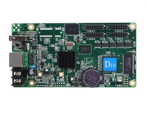HD-D10 Asynchronous 4*HUB75 full color display screen control card high refresh led display video control card
HD-D10 Asynchronous 4*HUB75 full color display screen control card high refresh led display video control card