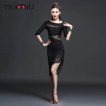 Adults Slim Ballroom Fringe Lace Latin Salsa Cha Cha Competition Dance Costume Clothes for Women Dance Wear Dancing Tops Dresses
Adults Slim Ballroom Fringe Lace Latin Salsa Cha Cha Competition Dance Costume Clothes for Women Dance Wear Dancing Tops Dresses