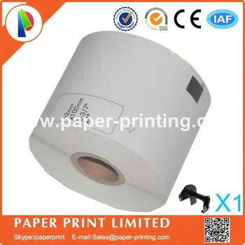 10x Rolls Brother DK11202 DK-1202 DK 1202 Standard Address Paper Labels 62 x 100 mm 300 Labels QL570/QL580 etichette
10x Rolls Brother DK11202 DK-1202 DK 1202 Standard Address Paper Labels 62 x 100 mm 300 Labels QL570/QL580 etichette