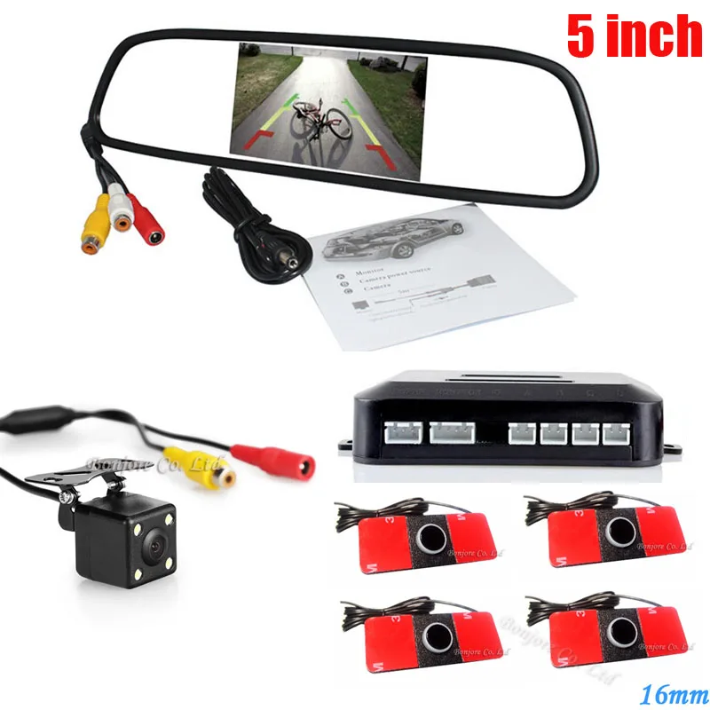 Car Video Parking Sensor Assistance System With Rear View Camera+Video Parking Sensor+5 inch TFT LCD Car Monitor,Free Shipping
Car Video Parking Sensor Assistance System With Rear View Camera+Video Parking Sensor+5 inch TFT LCD Car Monitor,Free Shipping