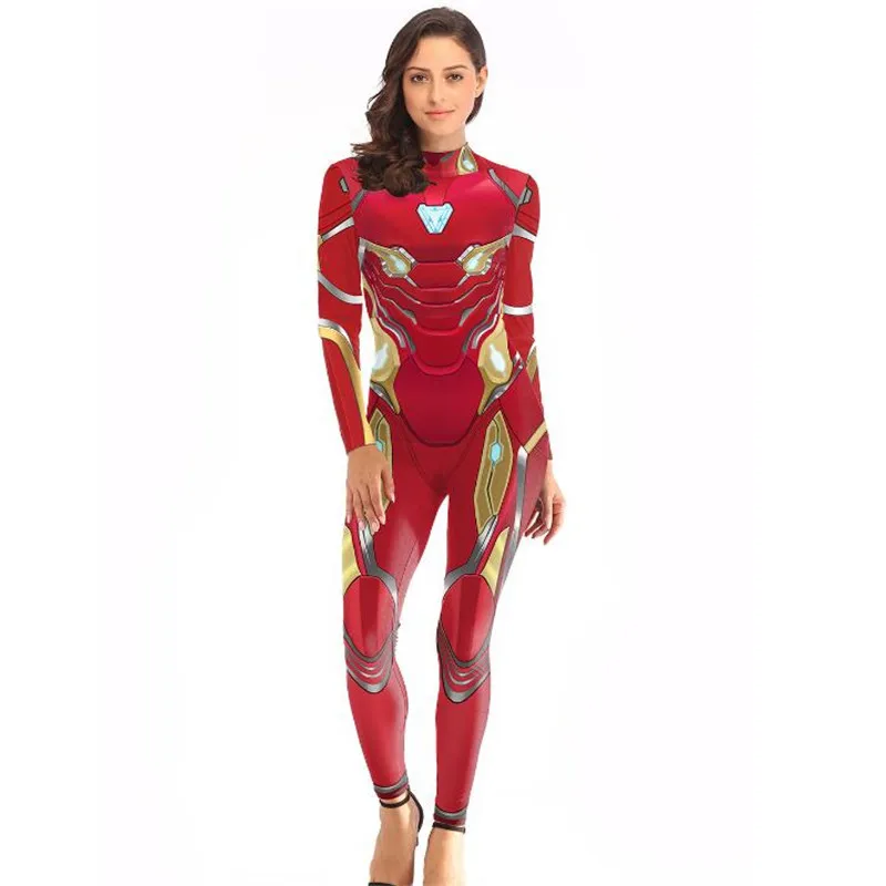 Hot style avengers iron man cosplay suit new nano war suit print jumpsuit fitness suit
Hot style avengers iron man cosplay suit new nano war suit print jumpsuit fitness suit