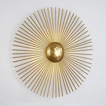 Luxury Gold Sun LED Wall Light Fixture Round Sconce Lamps Interior Home House Decoration Bedside Bedroom Dining Room Luminaire
Luxury Gold Sun LED Wall Light Fixture Round Sconce Lamps Interior Home House Decoration Bedside Bedroom Dining Room Luminaire