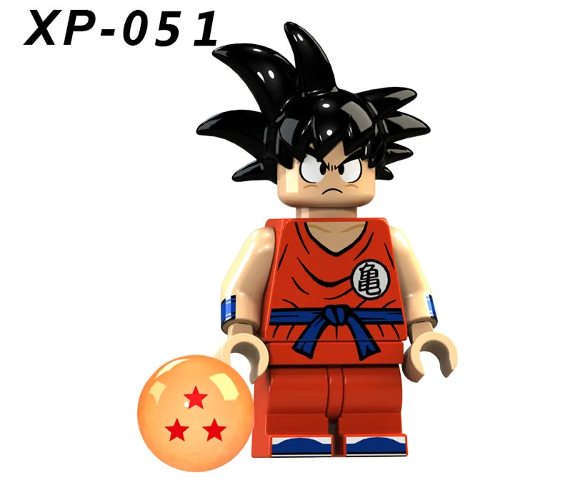 40pcs XP051 Dragon Ball Z Figures Goku Chiaotzu Vegeta Tien Shinhan Violett Krillin Building Blocks Bricks Xmas Gifts Toys
40pcs XP051 Dragon Ball Z Figures Goku Chiaotzu Vegeta Tien Shinhan Violett Krillin Building Blocks Bricks Xmas Gifts Toys