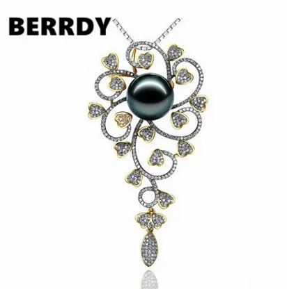 10-11mm Super Big Size Tahitian Pearl Pendant with White Gold Nice Quality Women's Pearl Jewelry
10-11mm Super Big Size Tahitian Pearl Pendant with White Gold Nice Quality Women's Pearl Jewelry