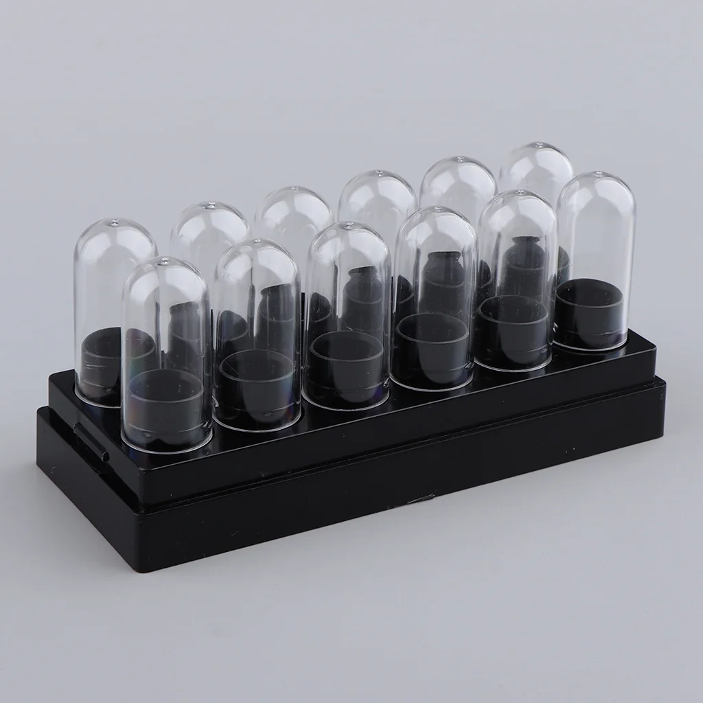 Set of 12 Holes Round Empty Lip Balm Lipstick Containers Lip Gloss Tubes Mold Sets 9.3mm
Set of 12 Holes Round Empty Lip Balm Lipstick Containers Lip Gloss Tubes Mold Sets 9.3mm