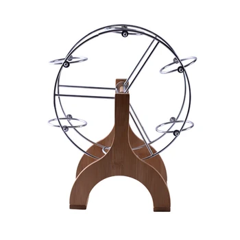 WINOMO Ferris Wheel Flower Pot Holder 6 Flower Pot Display Stand Flower Pot Rack for Succulent Planter
WINOMO Ferris Wheel Flower Pot Holder 6 Flower Pot Display Stand Flower Pot Rack for Succulent Planter