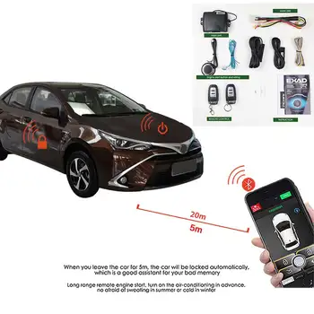 Keyless Entry Remote Start For Car Central Locking/unlock Door Universal Smartphone APP Start Car Alarm System With 2 Remote
Keyless Entry Remote Start For Car Central Locking/unlock Door Universal Smartphone APP Start Car Alarm System With 2 Remote