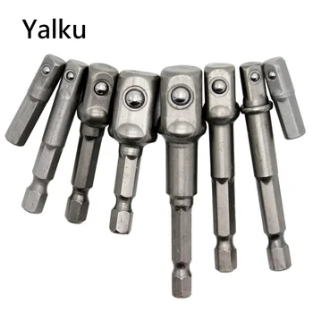 Yalku Drill Bits Power Drive Drill Socket Adapter Drill Bit Set Hex Shank Power Tool Set 1/4 3/8 1/2 1/4 Socket Wrench Adapter
Yalku Drill Bits Power Drive Drill Socket Adapter Drill Bit Set Hex Shank Power Tool Set 1/4 3/8 1/2 1/4 Socket Wrench Adapter