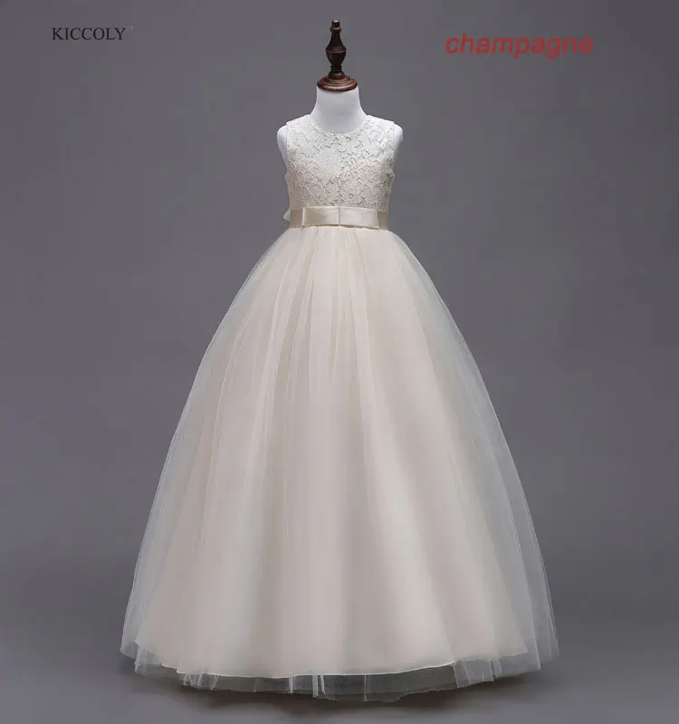 KICCOLY 2018 Elegant Kids Girls Wedding Gown Flower Girl Dress For Princess Party Formal long Dress Sleeveless Lace Tulle 5-16T
KICCOLY 2018 Elegant Kids Girls Wedding Gown Flower Girl Dress For Princess Party Formal long Dress Sleeveless Lace Tulle 5-16T