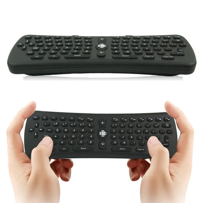 2.4G Wireless Fly air Mouse Keyboards G-sensor Gyro Mini game Handheld Remove Controller for Android TV box Laptop Mini PC
2.4G Wireless Fly air Mouse Keyboards G-sensor Gyro Mini game Handheld Remove Controller for Android TV box Laptop Mini PC