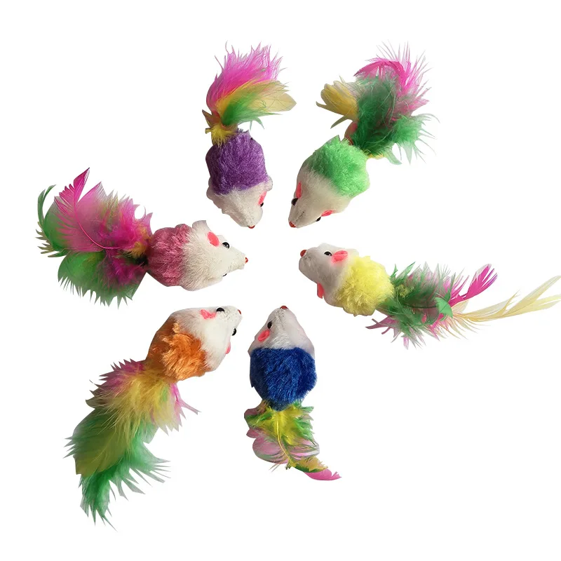3/6pcs Colorful Cat toys False Mouse Interactive Mini Funny Plush Animal Playing Toys For Cats Kitten Toys
3/6pcs Colorful Cat toys False Mouse Interactive Mini Funny Plush Animal Playing Toys For Cats Kitten Toys