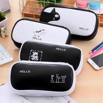 New Promotion Leather Pencil Case Pen Box Simple Large Capacity Waterproof Stationery Cosmetic Bag Storage School Supplies
New Promotion Leather Pencil Case Pen Box Simple Large Capacity Waterproof Stationery Cosmetic Bag Storage School Supplies