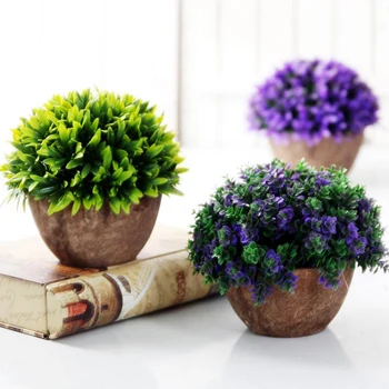 Artificial Flower Bonsai Plastic Green Plants Vase Set Artificial Flower In Pot Wedding Home Garden Office Party Decoration
Artificial Flower Bonsai Plastic Green Plants Vase Set Artificial Flower In Pot Wedding Home Garden Office Party Decoration