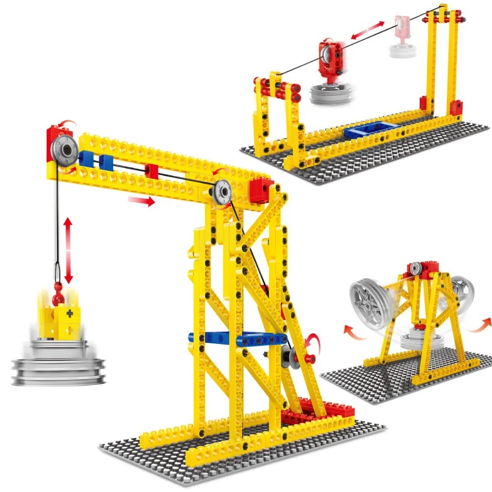 3 IN 1 WanGe compatible gear mechanics education sets toys windmill model building blocks brick physics technic kits
3 IN 1 WanGe compatible gear mechanics education sets toys windmill model building blocks brick physics technic kits